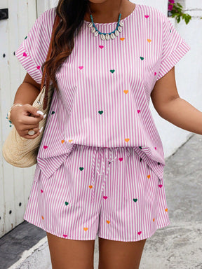 Conjunto Plus Size Listrado