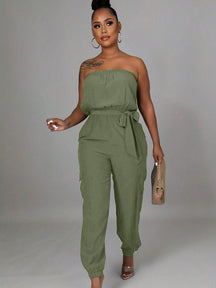 Macacão Tomara que caia Casual