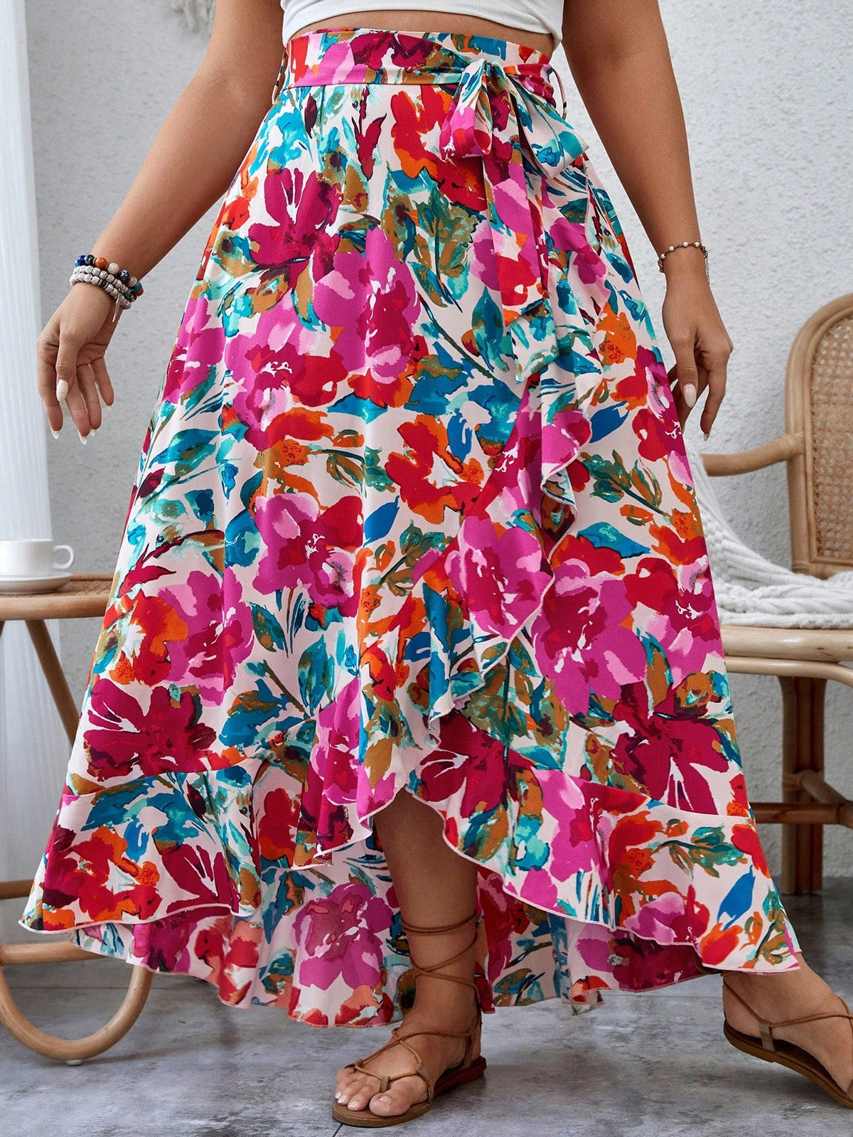 Saia Plus Size Envelope Floral