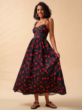 Vestido Vento De Cerejas Longo