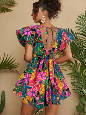 Vestido Alana Com Mangas