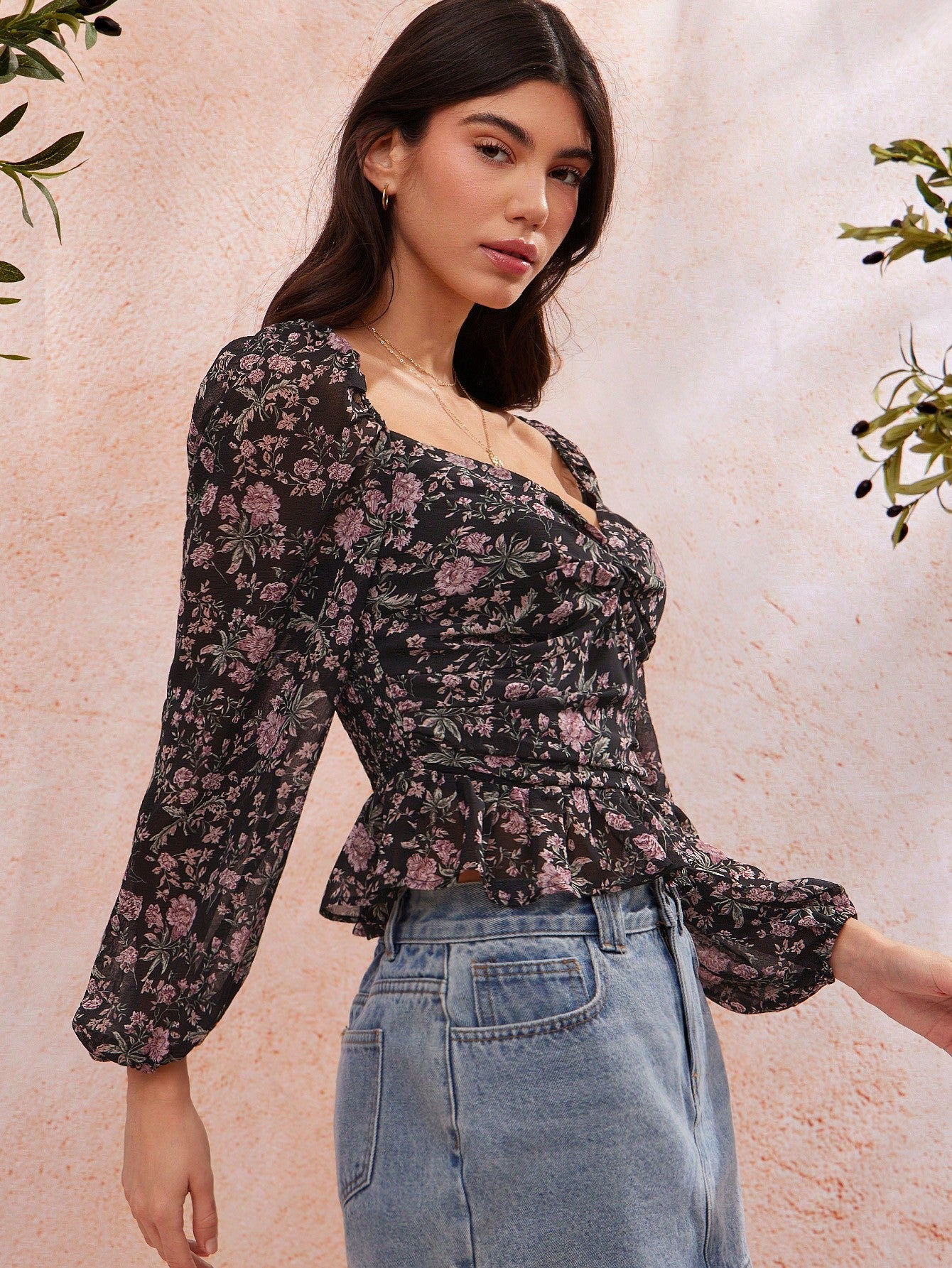 Blusa Floral Maia